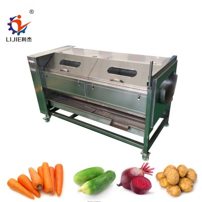 Purple Sweet Potato Washer/onion Washing And Peeling Machine