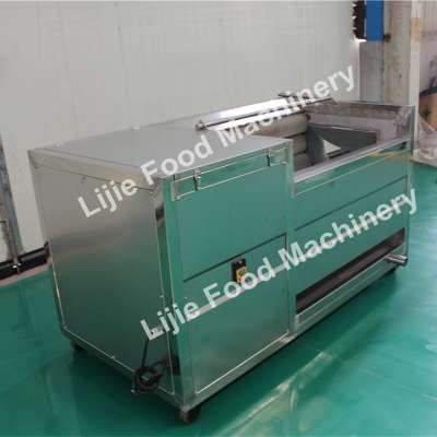 Carrot/potato/cassava electric and brush peeling machine/potato brush washer/vegetable peeler